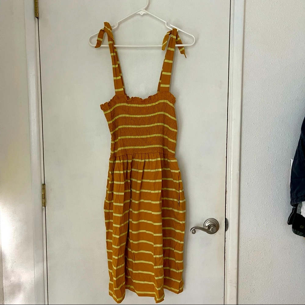 Tie strap sundress